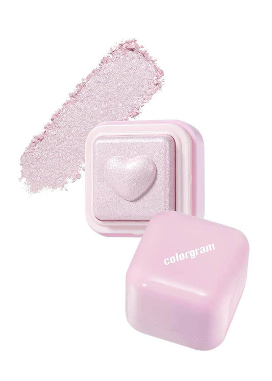 Colorgram Milk Bling Heartlighter 02 Pink Heart - Kbeauty.sale
