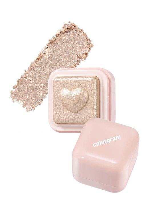 Colorgram Milk Bling Heartlighter 01 Peach Heart - Kbeauty.sale
