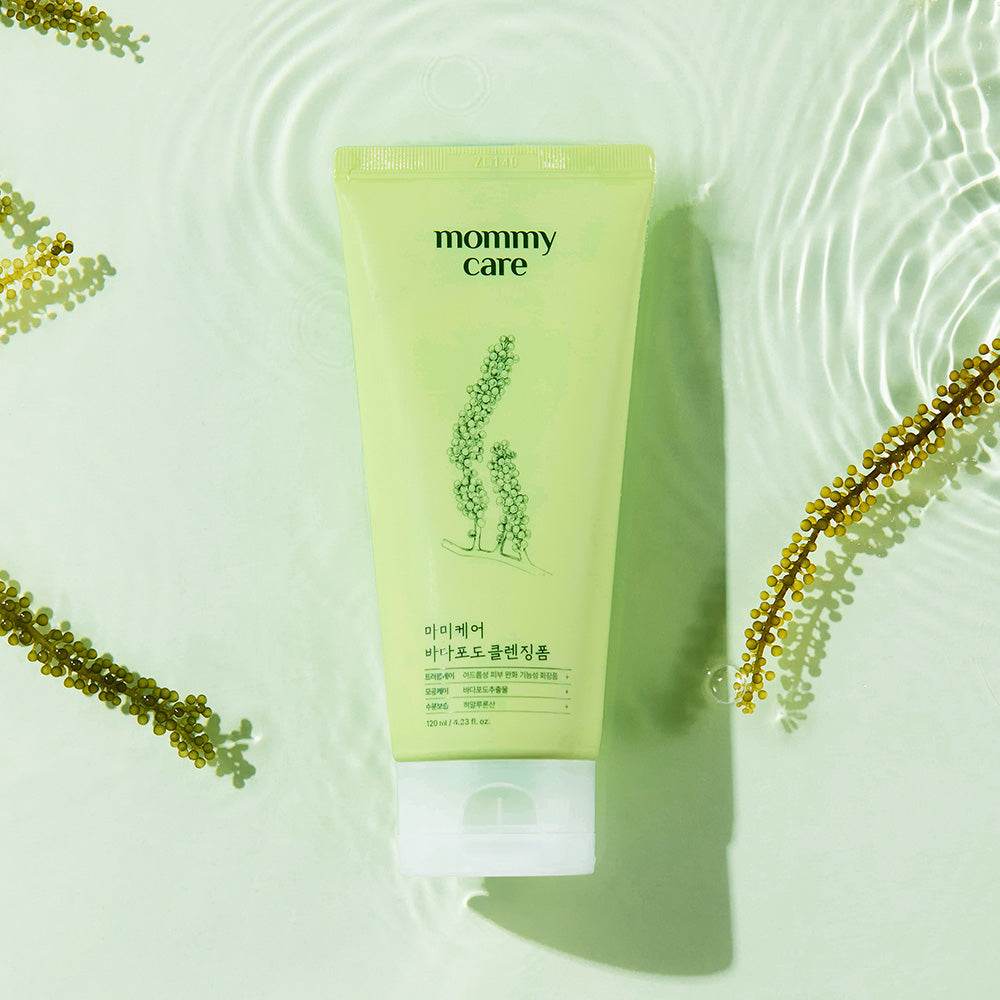 MommyCare Sea Grape Cleansing Foam 120ml - Kbeauty.sale