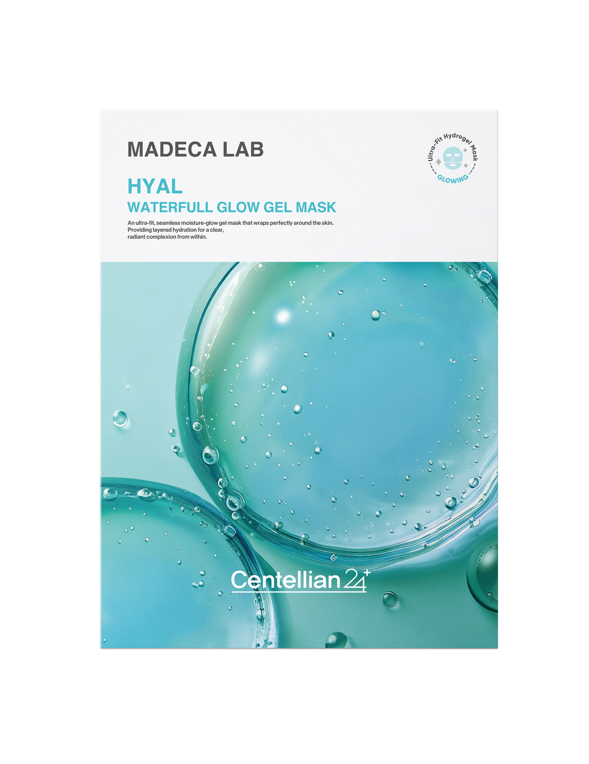 Centellian24 Madeca Lab Hyal Waterfull Glow Gel Mask 5ea