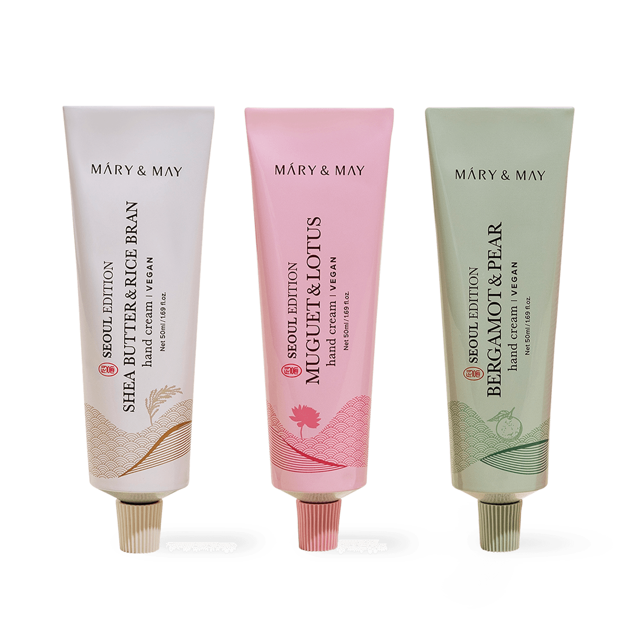 Mary&May Seoul Edition Hand Cream Trio Set (50ml x3) - Kbeauty.sale