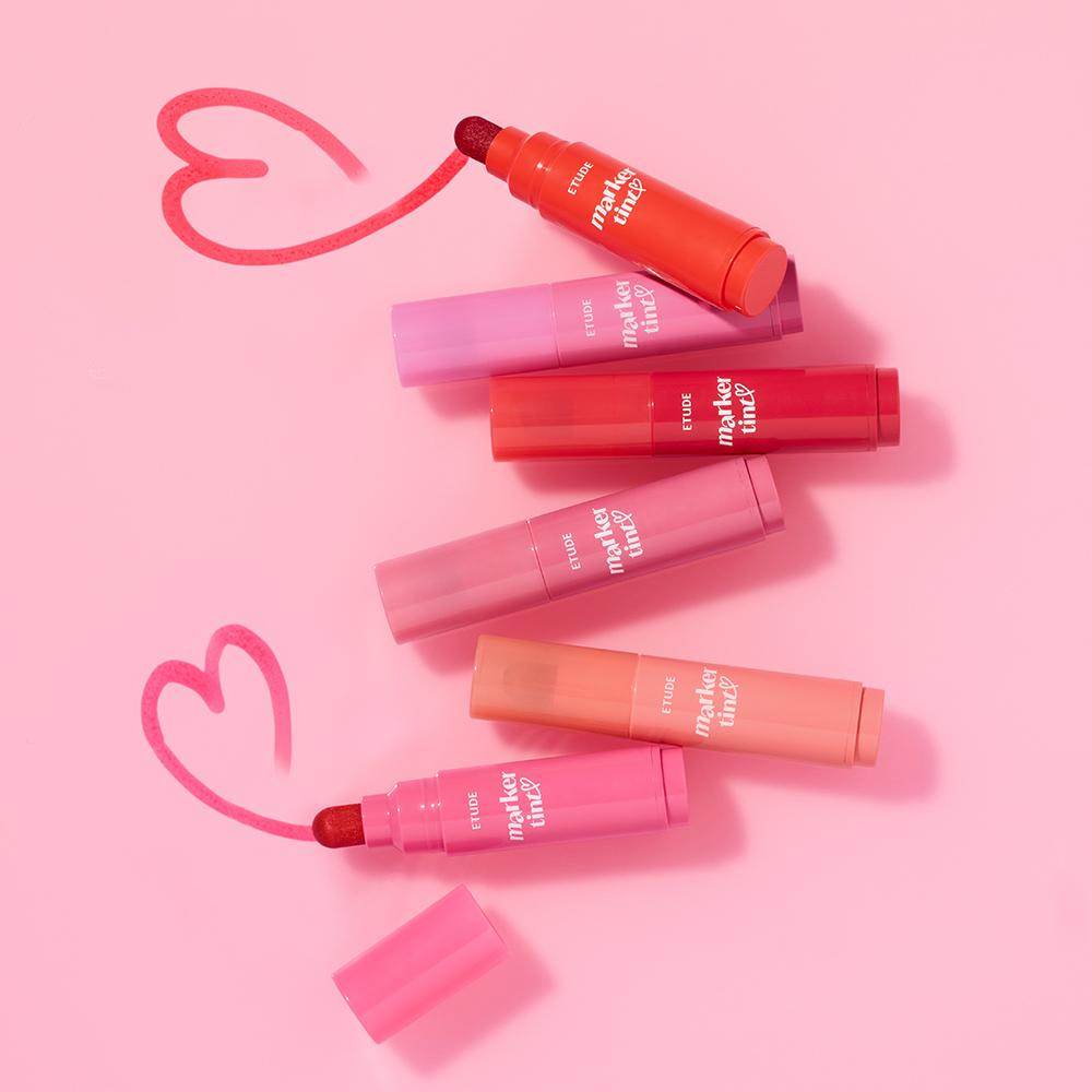 EtudeHouse Dear Darling Marker Tint 3.5g #04 Milk Strawberry - Kbeauty.sale