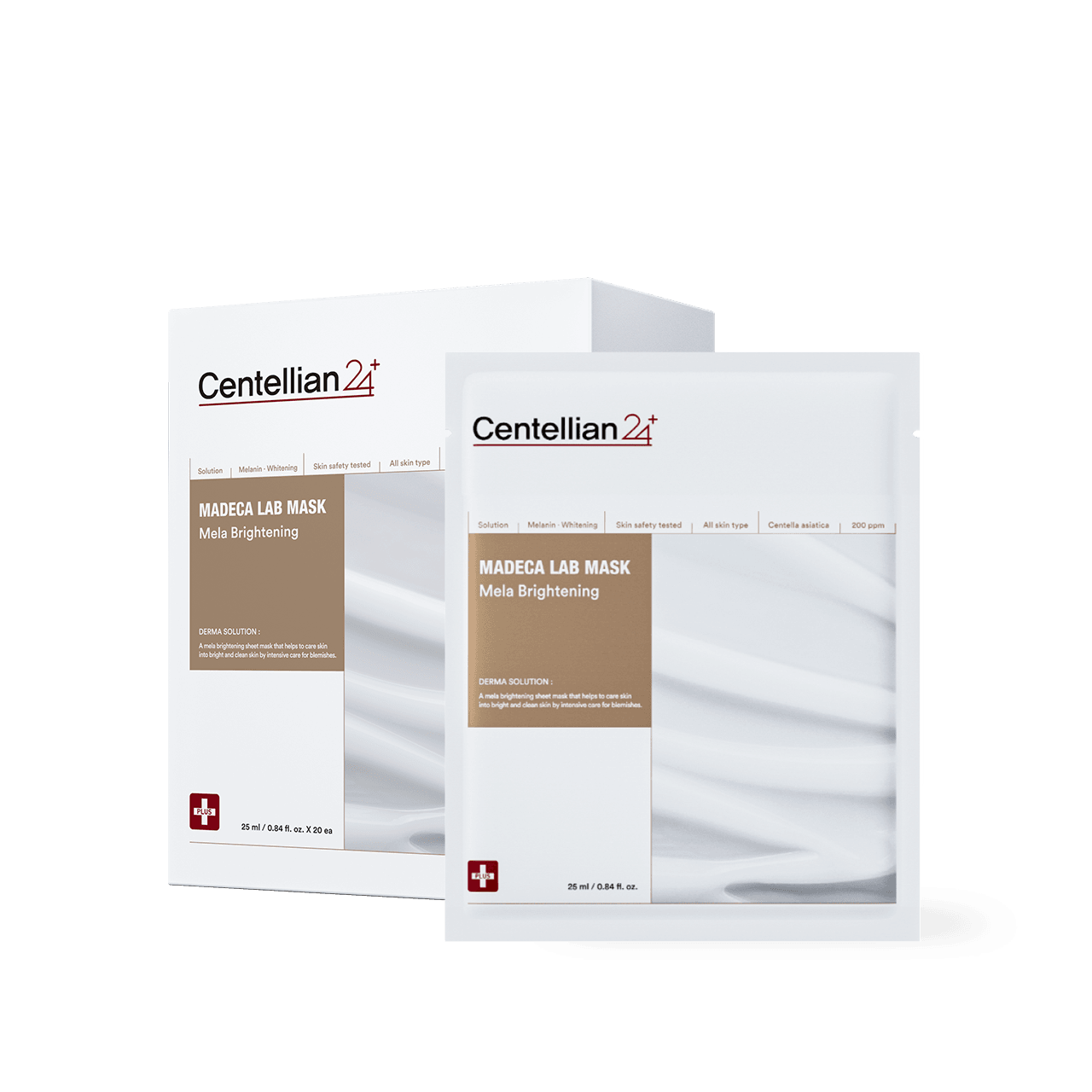 Centellian24 Madeca Lab Mask Mela Brightening 25ml*20pcs - Kbeauty.sale