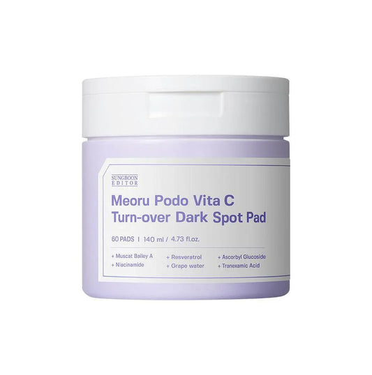 SungboonEditor Meoru Podo Vita C Turn-over Dark Spot Pad 60pcs, 140ml - Kbeauty.sale
