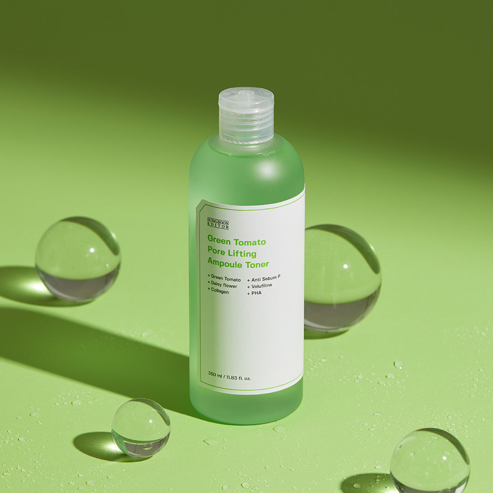 SUNGBOON EDITOR Green Tomato Pore Lifting Ampoule Toner 350ml