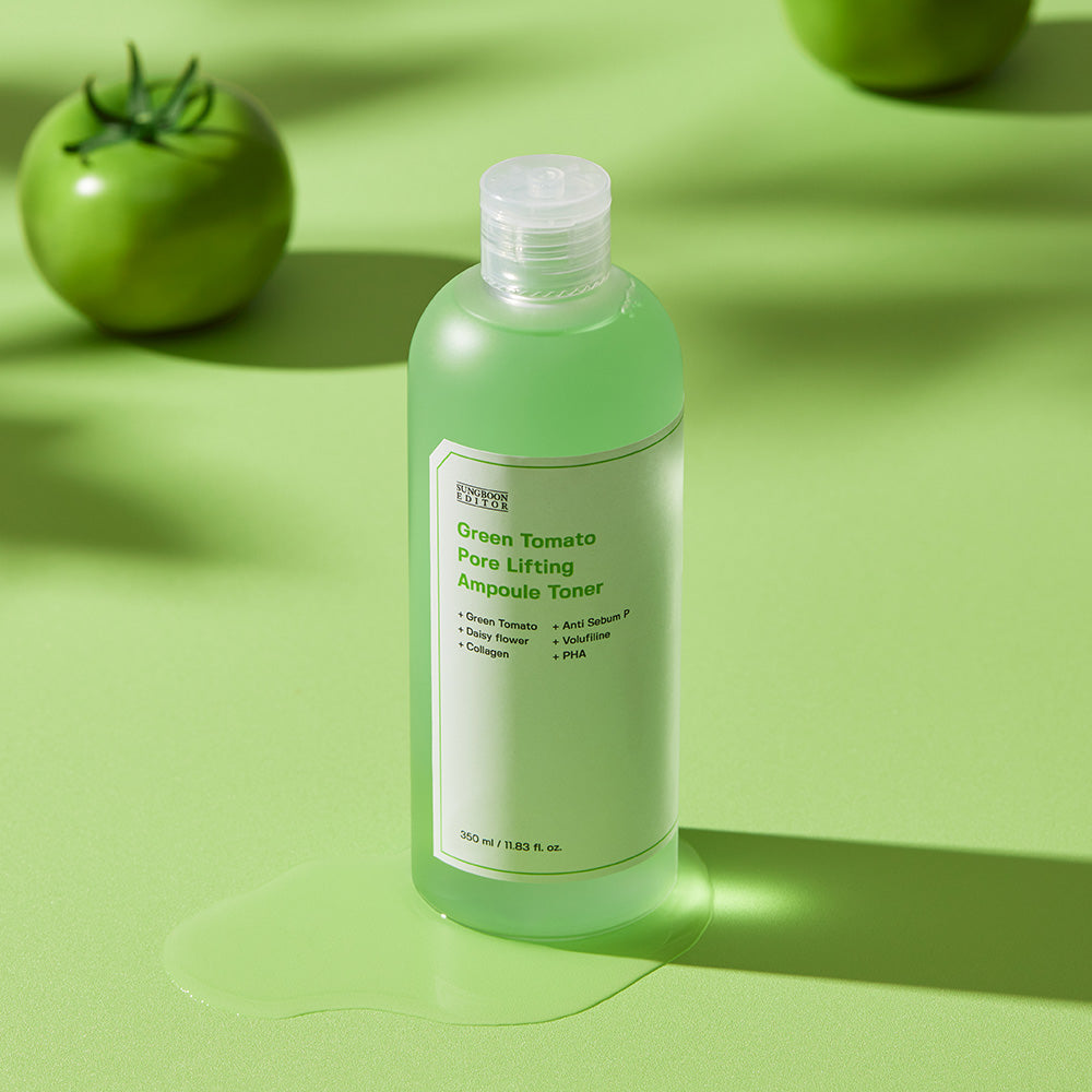 SUNGBOON EDITOR Green Tomato Pore Lifting Ampoule Toner 350ml