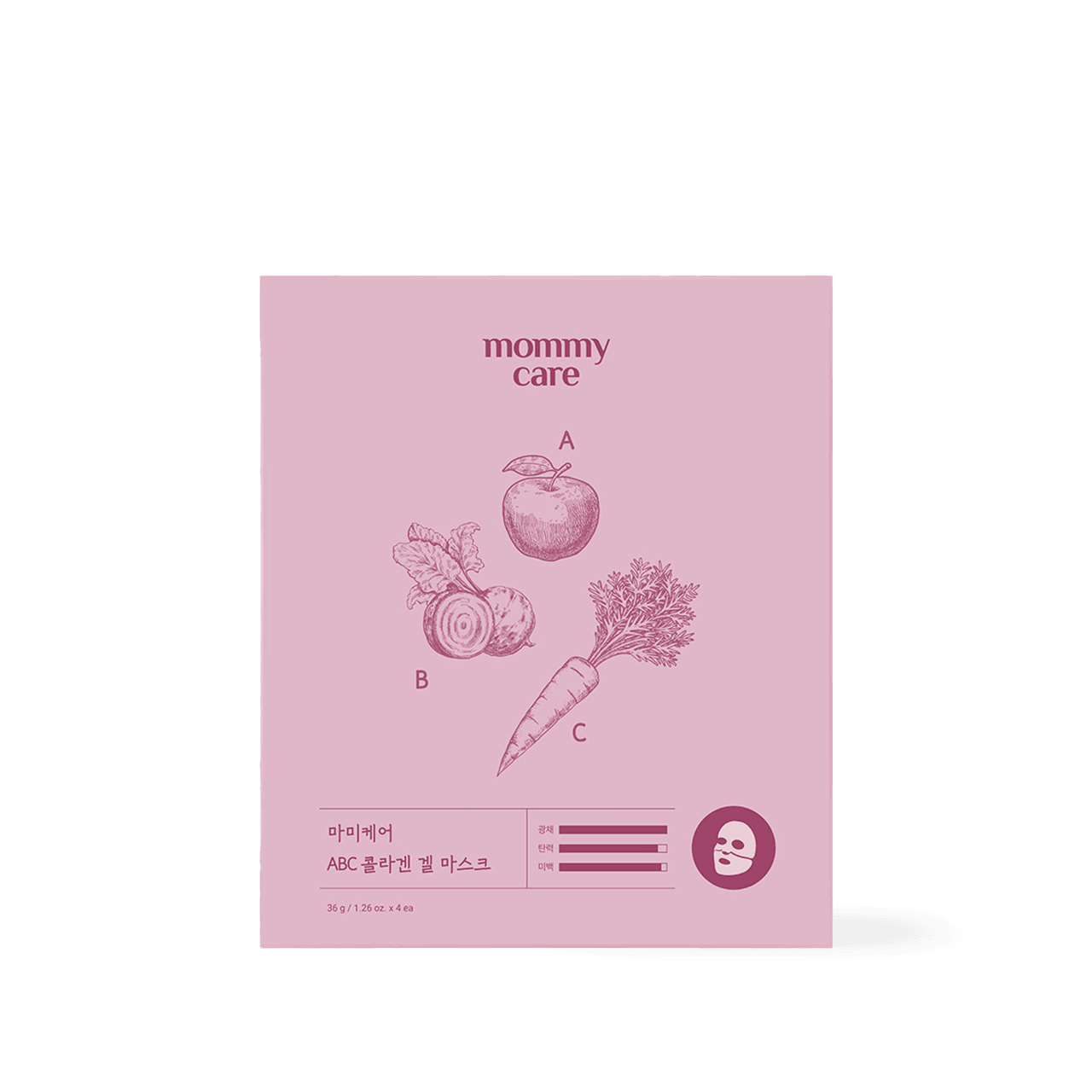 MommyCare ABC Collagen Gel Mask 36g*4pcs - Kbeauty.sale