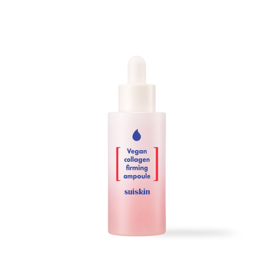 Suiskin vegan collagen firming ampoule in a 40ml glass dropper bottle
