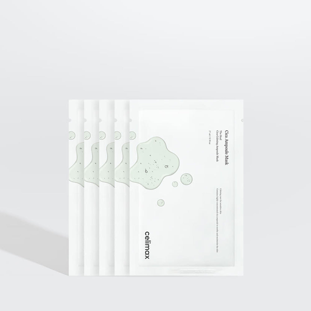 celimax The Real Cica Calming Ampoule Mask- 2 Size