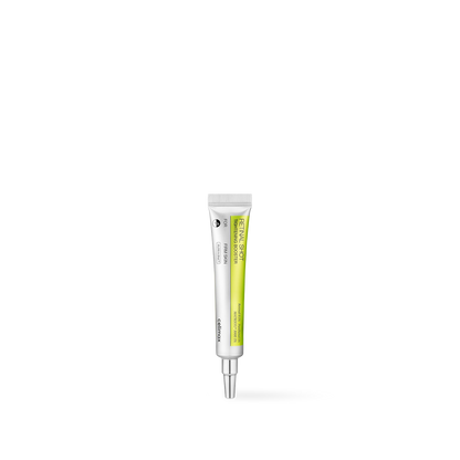 Celimax The Vita-A Retinal Shot Tightening Booster in a slim silver pump tube with yellow accents