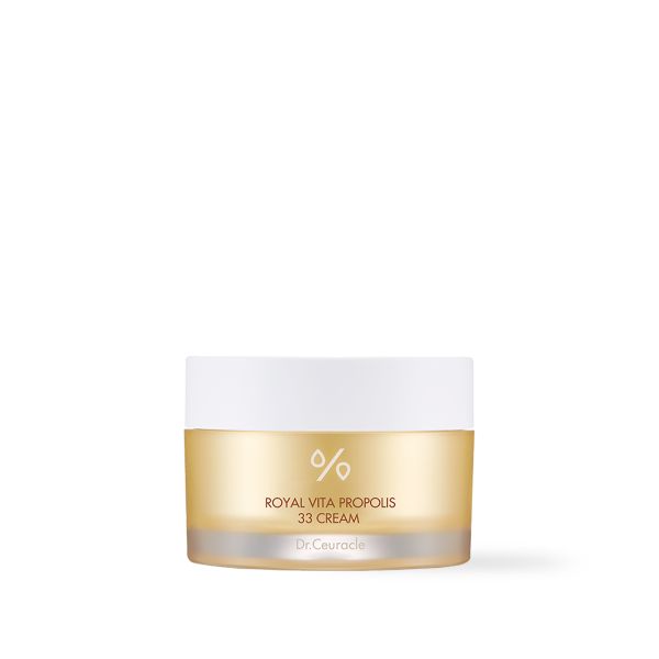 Dr.Ceuracle Royal Vita Propolis 33 Cream in yellow tube and box