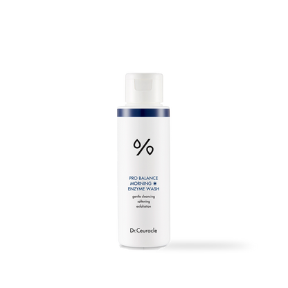 Dr.Ceuracle Pro Balance Morning Enzyme Wash in white powder form bottle