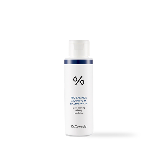 Dr.Ceuracle Pro Balance Morning Enzyme Wash in white powder form bottle