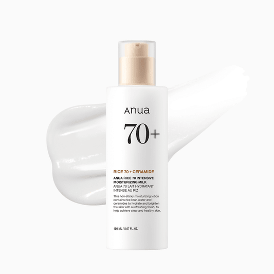 Anua RICE 70 INTENSIVE MOISTURIZING MILK 150ml - Kbeauty.sale
