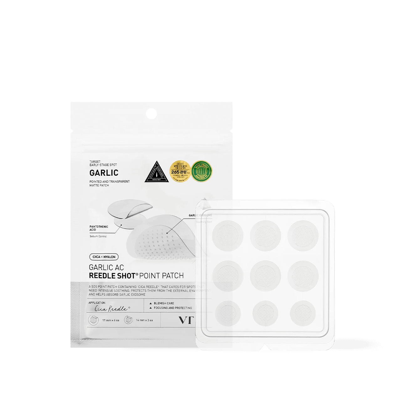 VT Cosmetics Garlic AC Reedle Shot Point Patch - Kbeauty.sale