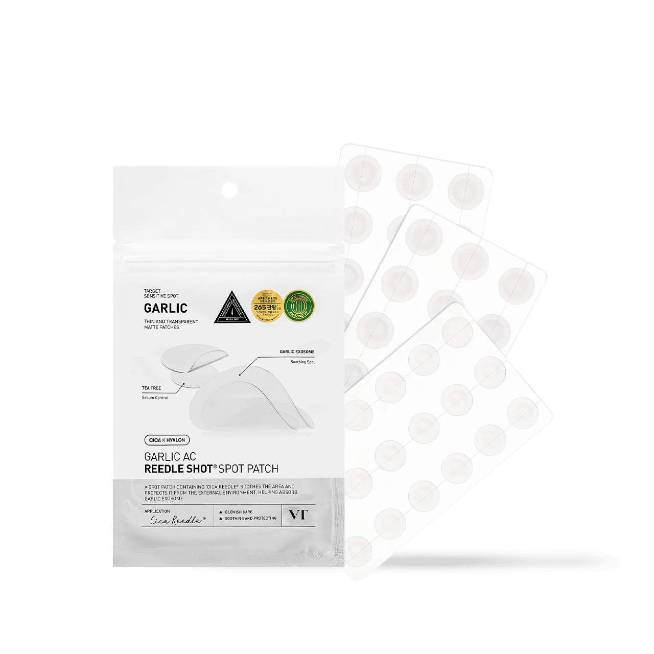 VT Cosmetics Garlic AC Reedle Shot Spot Patch - Kbeauty.sale