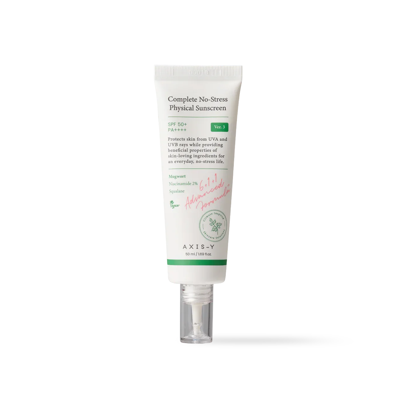 AXIS-Y Complete No-Stress Physical Sunscreen 50ml - Kbeauty.sale