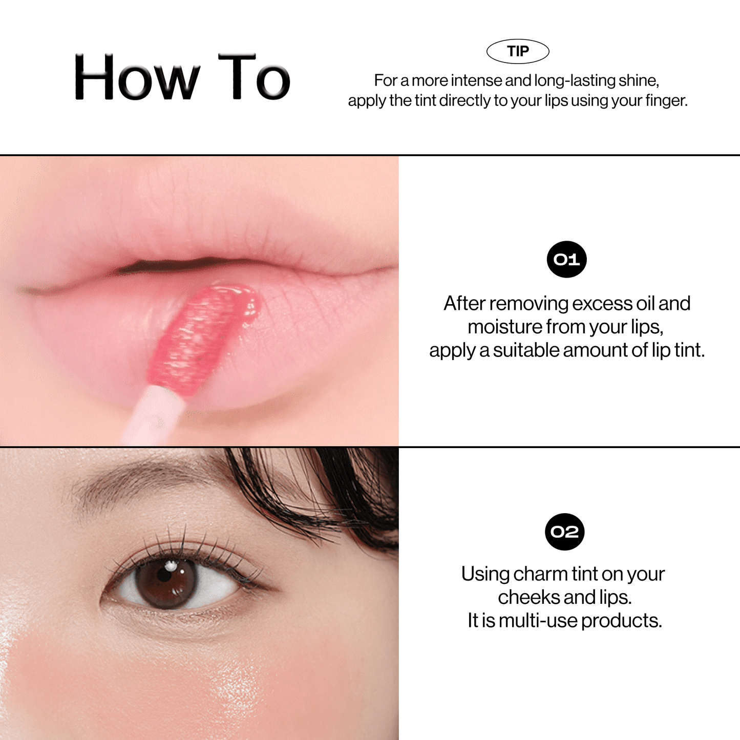ENTROPY CHARM TINT Glossy Gel Line - 10 Colors - Kbeauty.sale