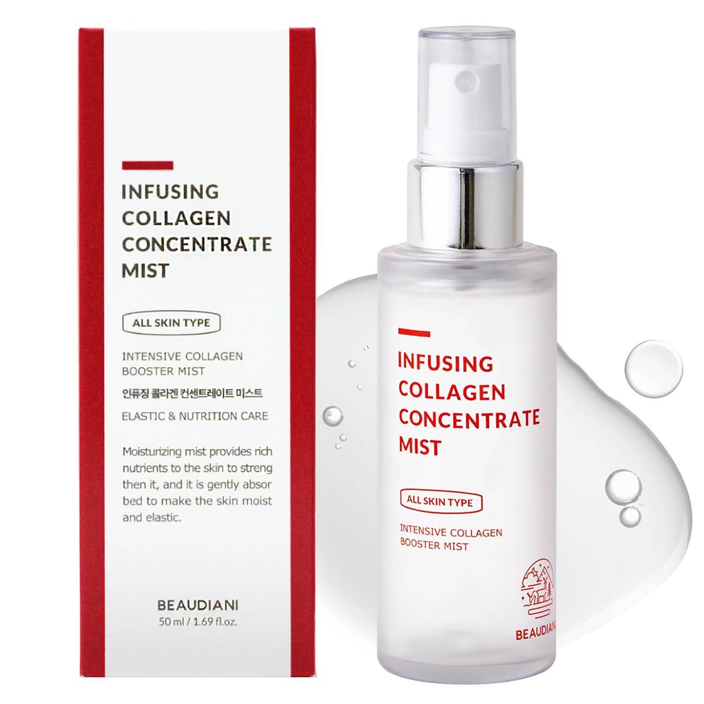 Beaudiani Infusing Collagen Concentrate Mist 50ml - Kbeauty.sale