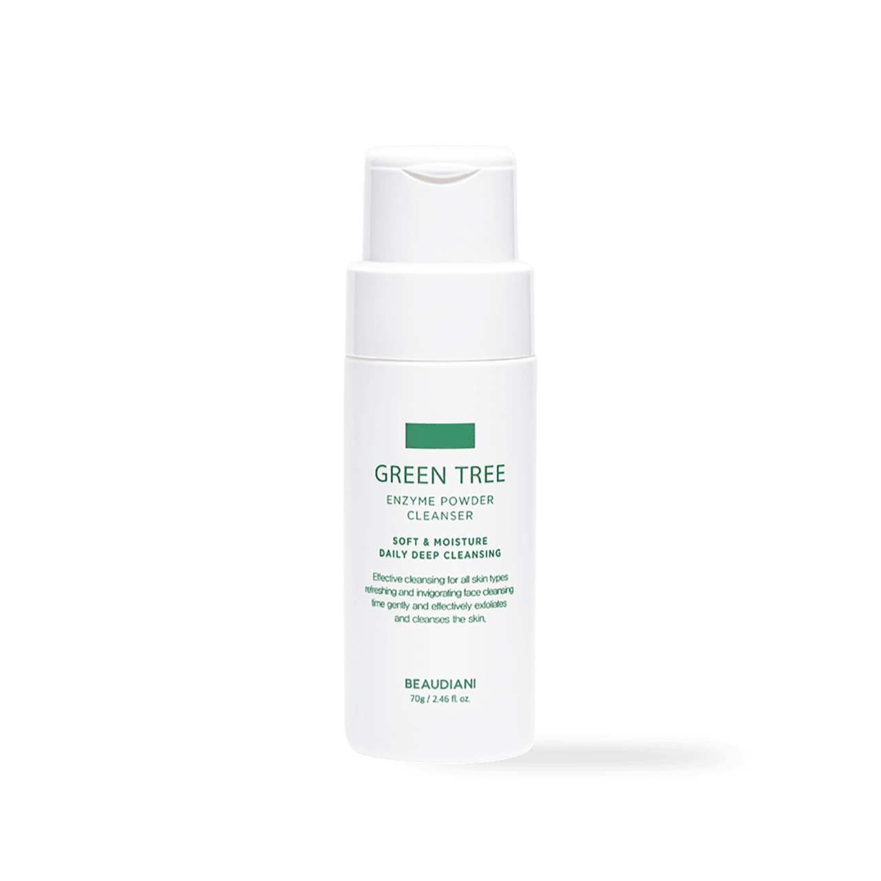 Beaudiani Green Tree Enzyme Powder Cleanser 70g - Kbeauty.sale