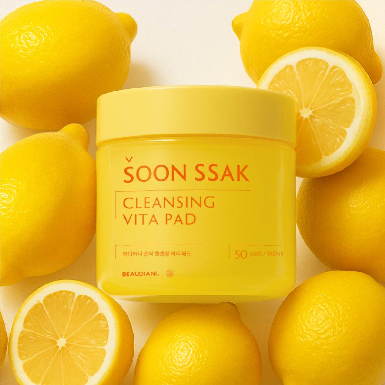 Beaudiani Soon Ssak Cleansing Vita Pads 50 sheets - Kbeauty.sale