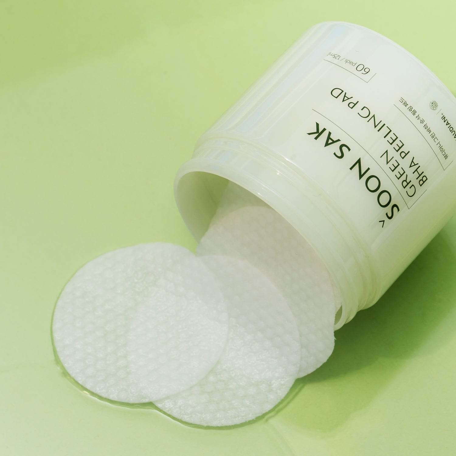 Beaudiani Green BHA Soon Sak Peeling Pad 60ea - Kbeauty.sale