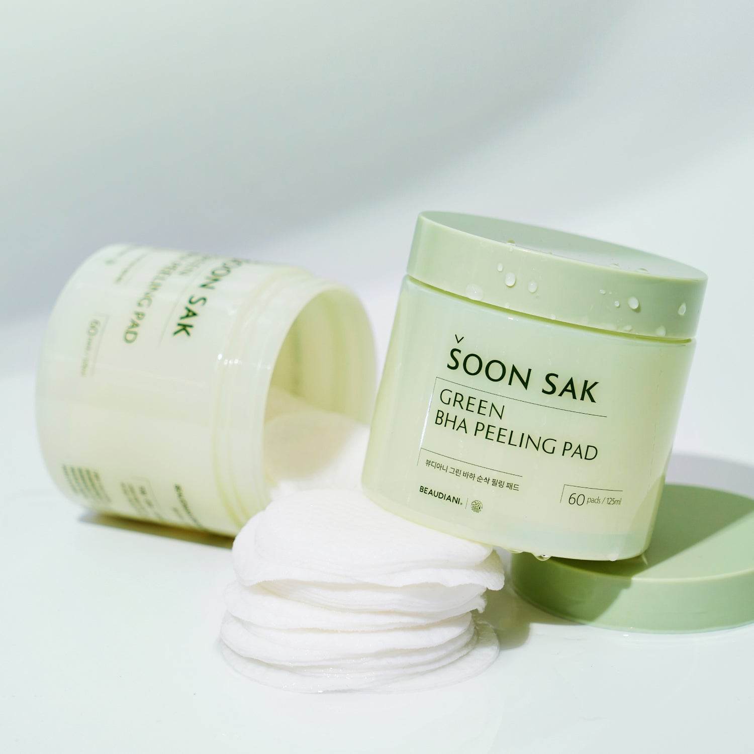 Beaudiani Green BHA Soon Sak Peeling Pad 60ea - Kbeauty.sale