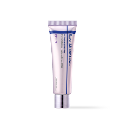 Centellian24 Expert Madeca Cream Active Renew PDRN in a white and gold 50ml tube