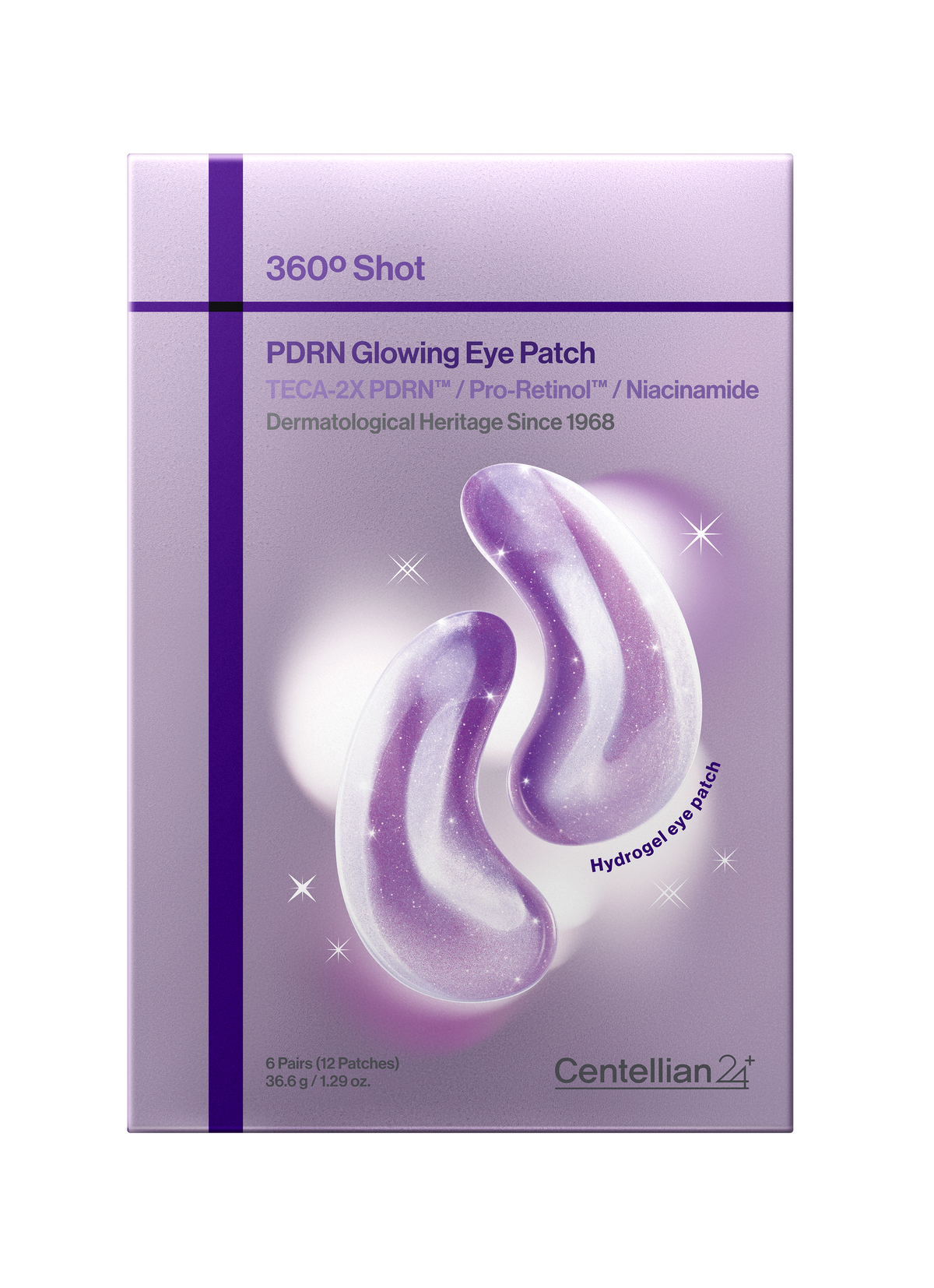 Centellian24 360º Shot PDRN glowing eye patch 6 pairs*