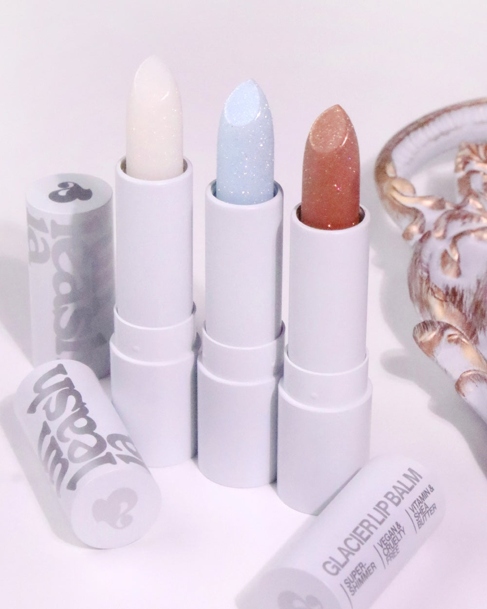 Unleashia Glacier Vegan Lip Balm 3.3g - 3 Colors
