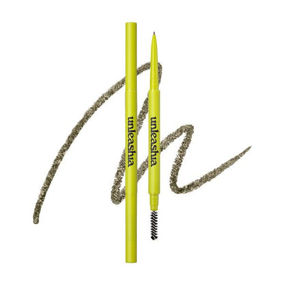 Unleashia Shaper Defining Eyebrow Pencil in slim beige packaging