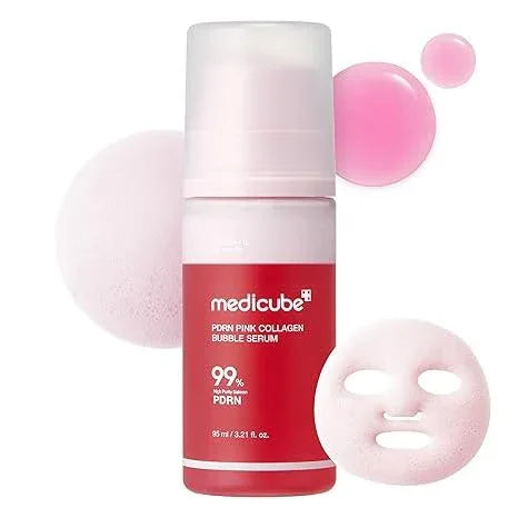Medicube PDRN Pink Collagen Bubble Serum 95ml - Kbeauty.sale