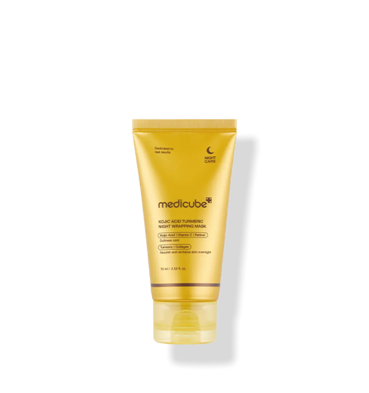 Medicube Kojic Acid Turmeric Night Wrapping Mask 75ml - Kbeauty.sale