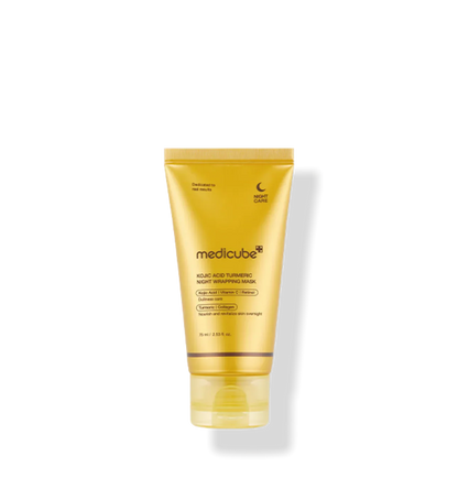 Medicube Kojic Acid Turmeric Night Wrapping Mask 75ml - Kbeauty.sale