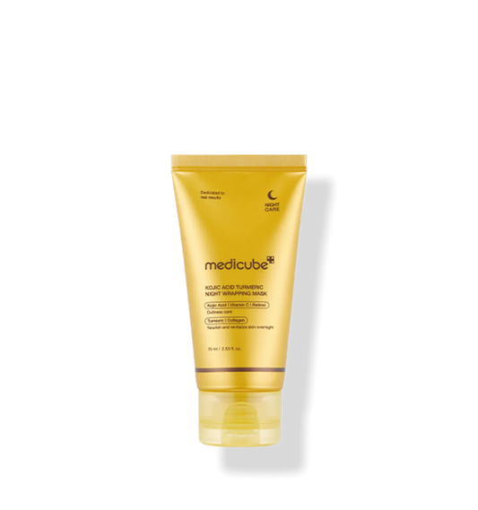 Medicube Kojic Acid Turmeric Night Wrapping Mask 75ml - Kbeauty.sale