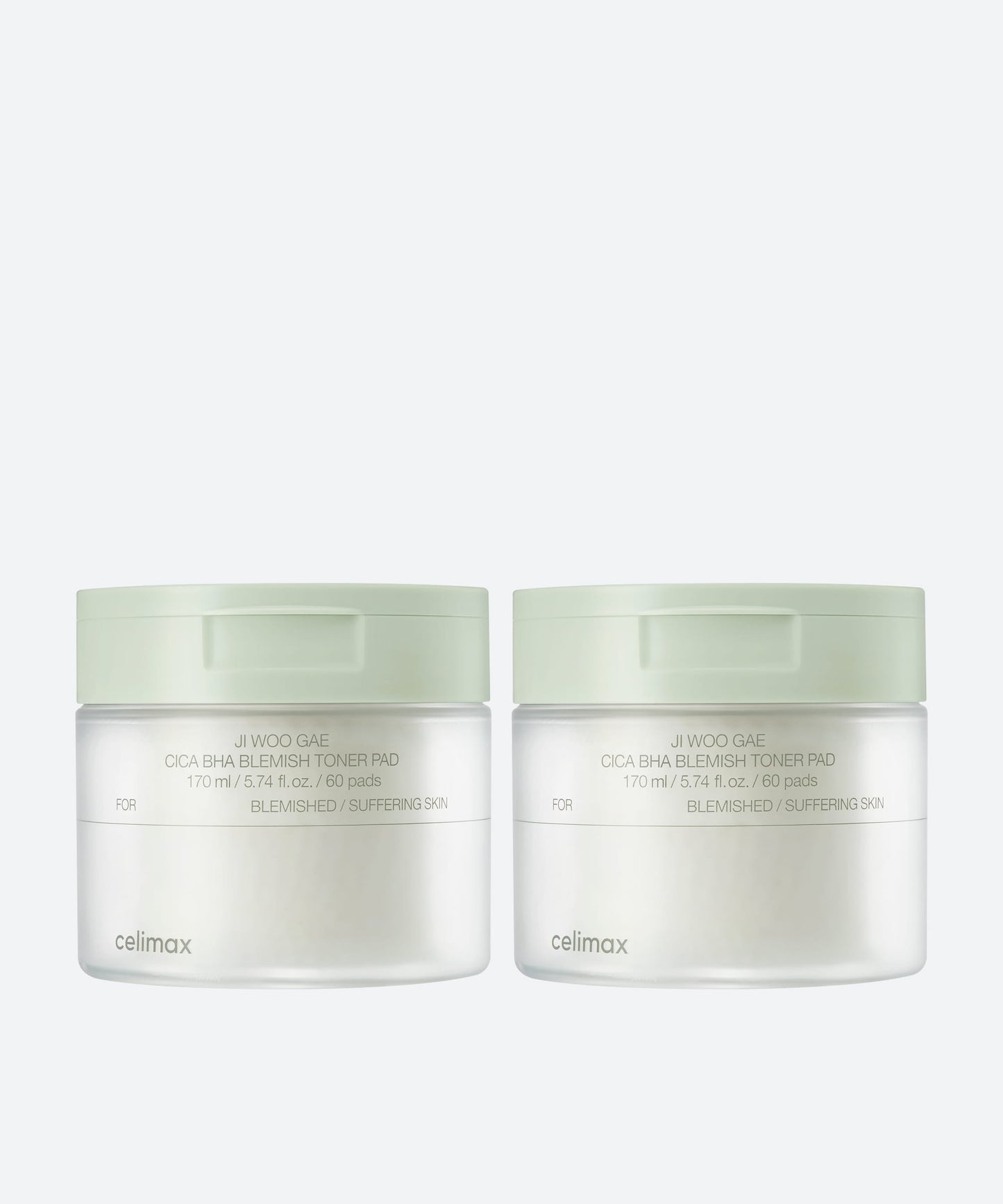 celimax Ji Woo Gae Cica BHA Blemish Toner Pad 60pad
