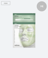 Celimax Ji Woo Gae Cica PHA Peel 2-Step Gel Mask in a green and white dual-pouch packet