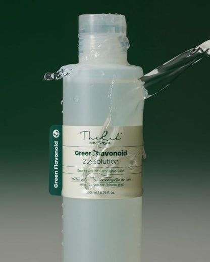 THE LAB By BLANC DOUX Green Flavonoid Solution 200ml toner in a clear bottle