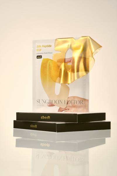Sungboon Editor Silk Peptide EGF Intensive Gold Mask in 4 sheet pouches