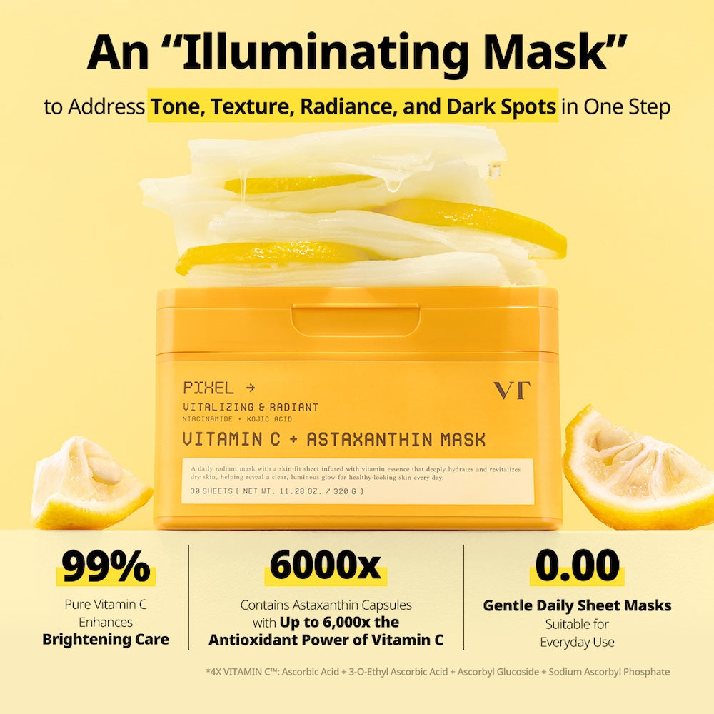 VT Cosmetics Vitamin C Astaxanthin Mask 320g*30ea