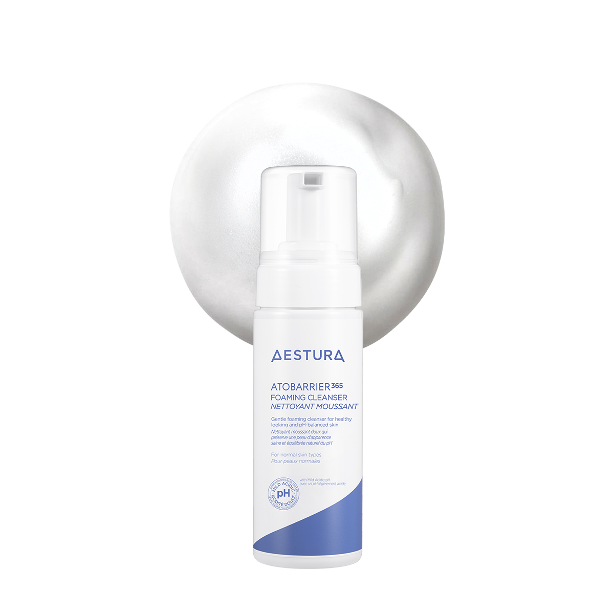 Limpiador espumoso Atobarrier 365 de Aestura 150 ml
