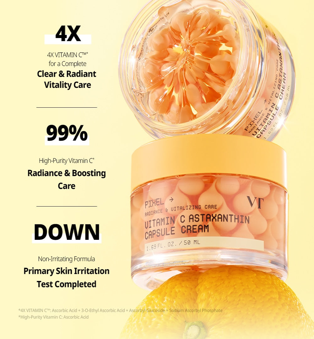 VT Cosmetics Vitamin C Astaxanthin Capsule Cream 50ml