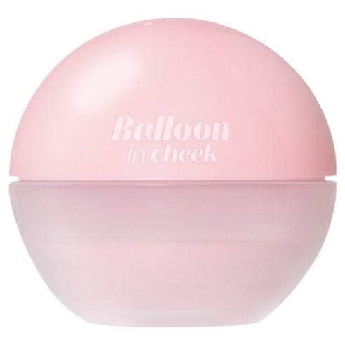 Etude House Balloon in Cheek Candy Pink blush in a round compact with a soft matte baby pink powder finish