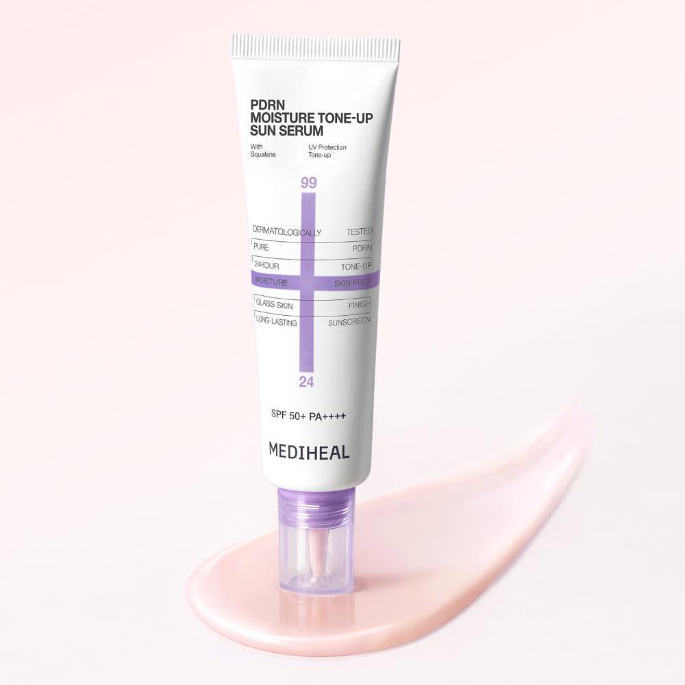 Sérum solar hidratante y perfeccionador del tono PDRN de Mediheal 50ml