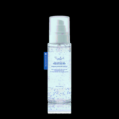 THE LAB by BLANC DOUX Oligo Hyaluronic Acid Capsule Jelly Mist in clear spray bottle