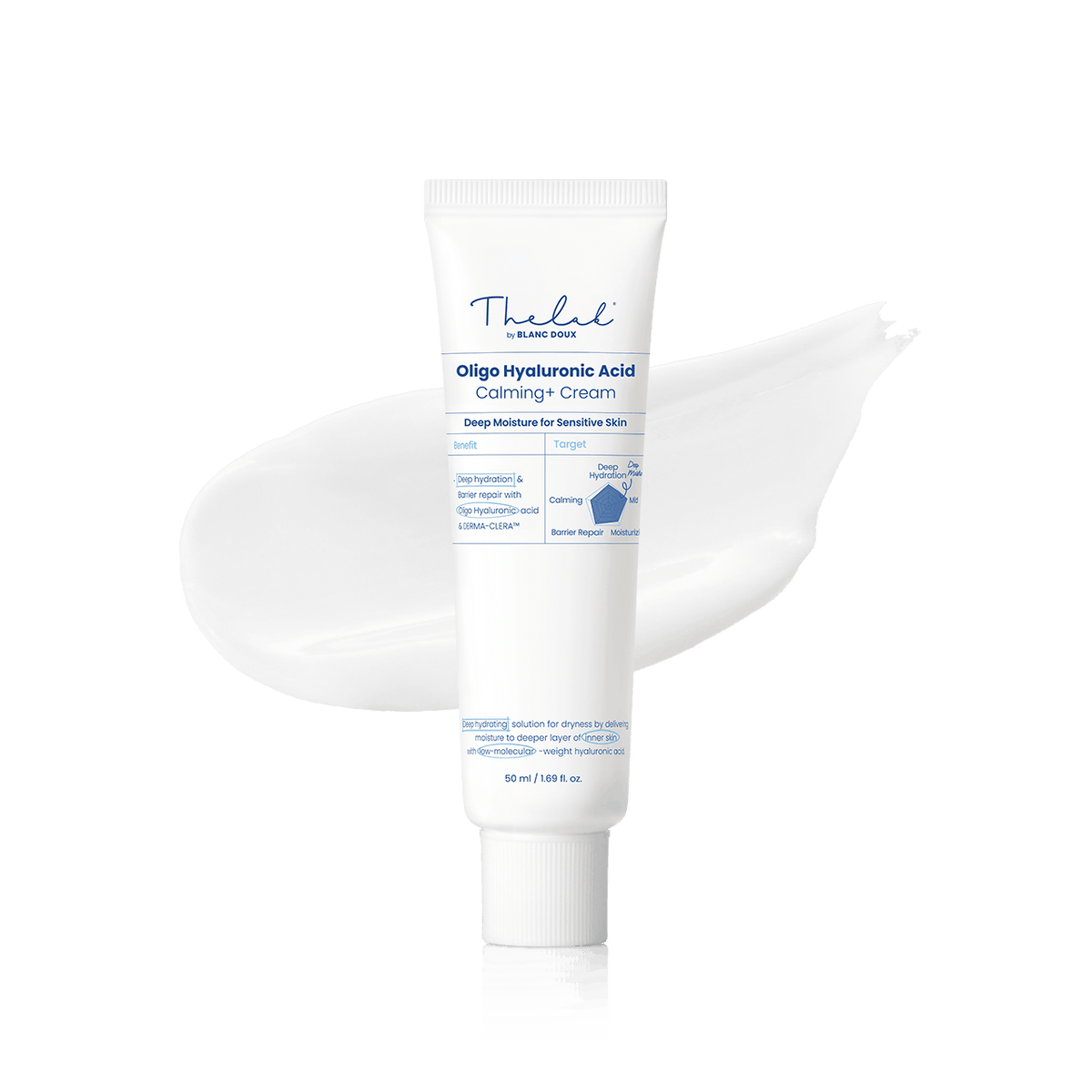 THE LAB by BLANC DOUX Oligo Hyaluronic Acid Calming+ Cream 50ml