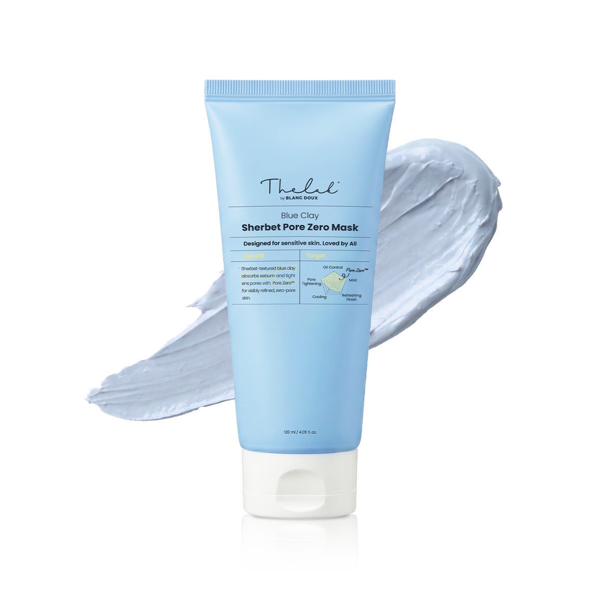 THE LAB By BLANC DOUX BlueClay Sherbet Pore Zero Mask 120ml