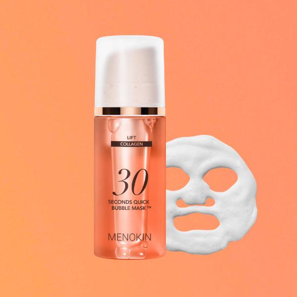 Menokin 30 seconds quick bubble mask in pump bottle