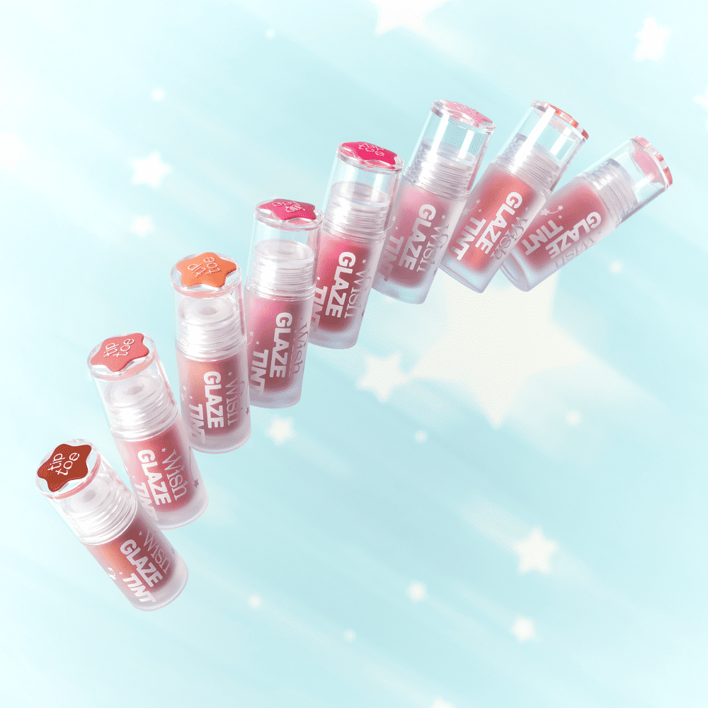 Tiptoe Wish Glaze Tint 2.5g - 8 Colors