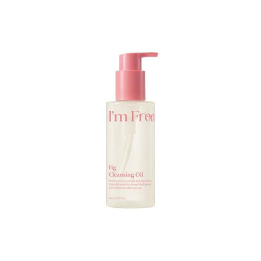 I'm From Fig Cleansing Oil in a 200ml clear pump bottle